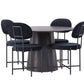 Dining Set Lanzo with the chairs Stella - Pakke med 4