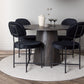 Dining Set Lanzo with the chairs Stella - Pakke med 4