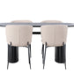 Dining Set Isolde with the chairs Modesto - Pakke med 4