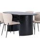 Dining Set Isolde with the chairs Modesto - Pakke med 4