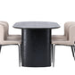 Dining Set Isolde with the chairs Modesto - Pakke med 4