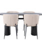 Dining Set Isolde with the chairs Modesto - Pakke med 4