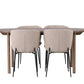 Dining Set Andy with the chairs Modesto - Pakke med 4