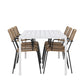 Break Rectangular Dining Set - Pakke med 4