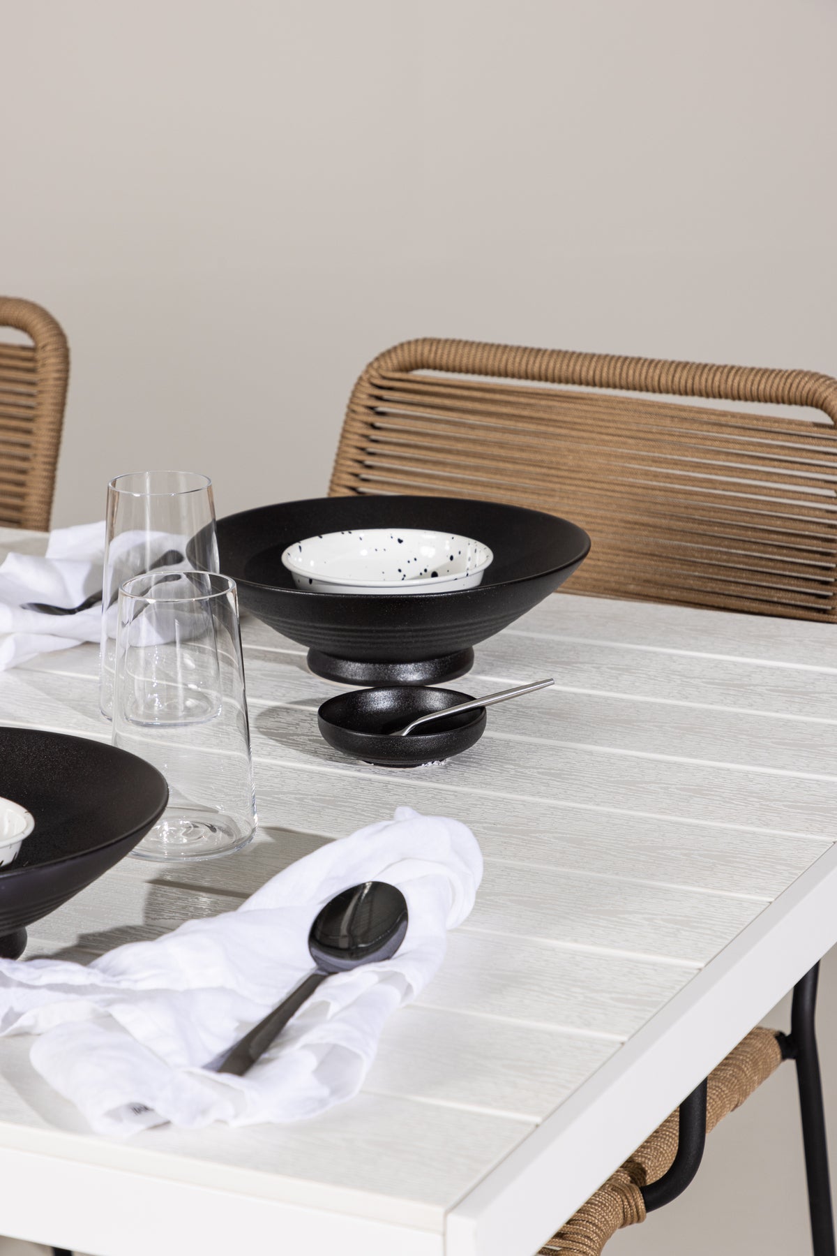 Break Rectangular Dining Set - Pakke med 4