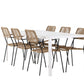 Break Rectangular Dining Set - Pakke med 4