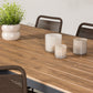 Garcia Rectangular Dining Set - Pakke med 4