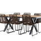 Garcia Rectangular Dining Set - Pakke med 4