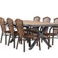 Garcia Rectangular Dining Set - Pakke med 7