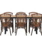 Garcia Rectangular Dining Set - Pakke med 7