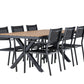 Garcia Rectangular Dining Set - Pakke med 4