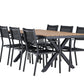 Garcia Rectangular Dining Set - Pakke med 4