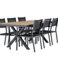 Garcia Rectangular Dining Set - Pakke med 4