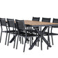 Garcia Rectangular Dining Set - Pakke med 4