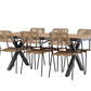 Garcia Rectangular Dining Set - Pakke med 4