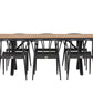 Garcia Rectangular Dining Set - Pakke med 2