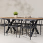 Garcia Rectangular Dining Set - Pakke med 2