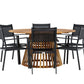 Tucumán Rund Dining Set - Pakke med 5