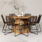 Tucumán Rund Dining Set - Pakke med 5