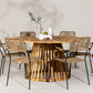 Tucumán Rund Dining Set - Pakke med 5