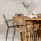 Tucumán Rund Dining Set - Pakke med 5