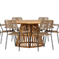 Tucumán Rund Dining Set - Pakke med 5