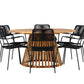 Tucumán Rund Dining Set - Pakke med 5