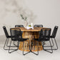 Tucumán Rund Dining Set - Pakke med 5