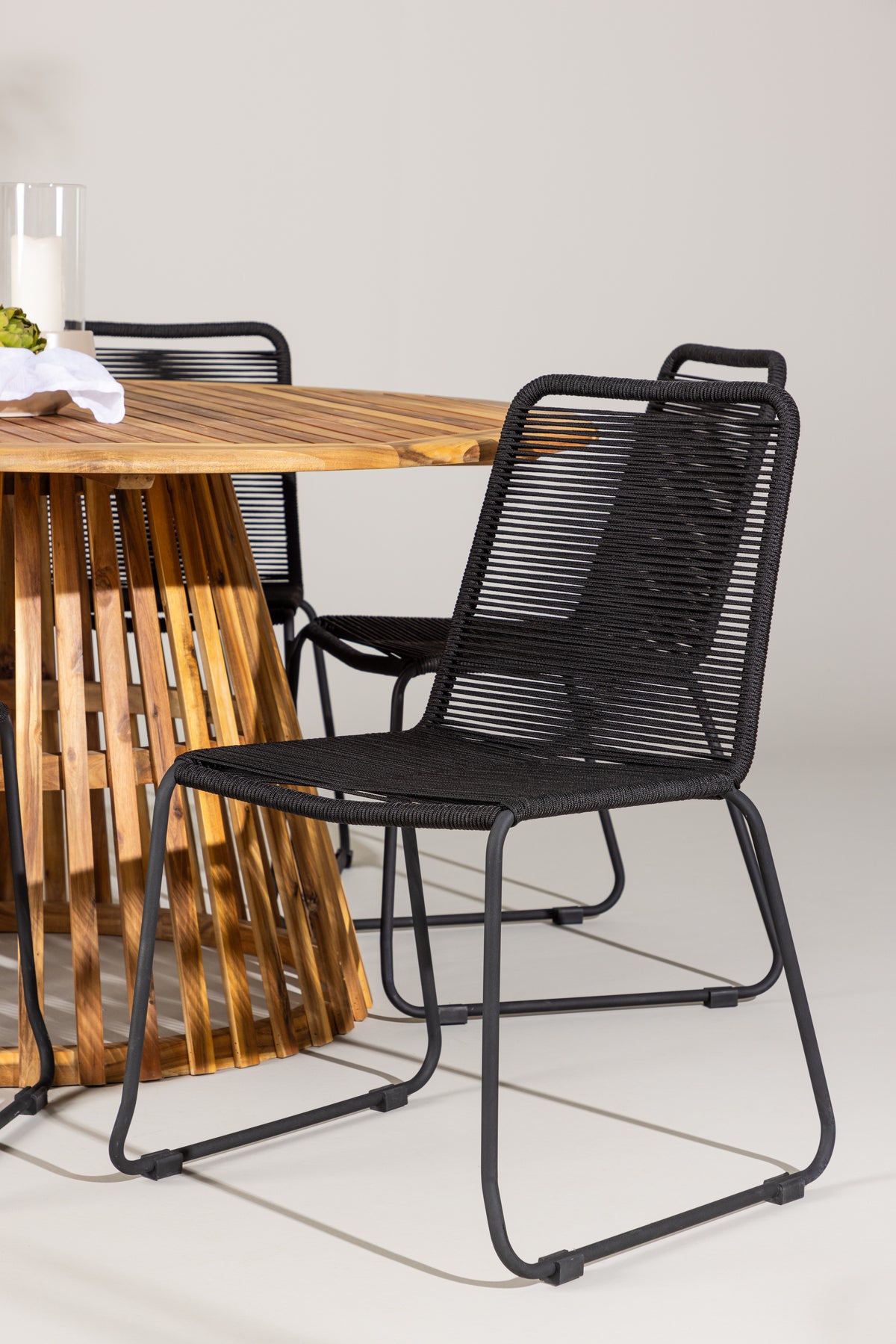 Tucumán Rund Dining Set - Pakke med 5