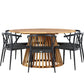 Tucumán Rund Dining Set - Pakke med 3