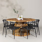 Tucumán Rund Dining Set - Pakke med 3