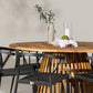 Tucumán Rund Dining Set - Pakke med 3