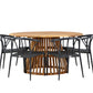 Tucumán Rund Dining Set - Pakke med 3