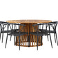 Tucumán Rund Dining Set - Pakke med 3