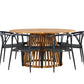 Tucumán Rund Dining Set - Pakke med 3