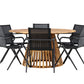 Tucumán Rund Dining Set - Pakke med 5