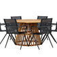 Tucumán Rund Dining Set - Pakke med 5