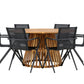 Tucumán Rund Dining Set - Pakke med 5