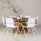 Tucumán Rund Dining Set - Pakke med 5