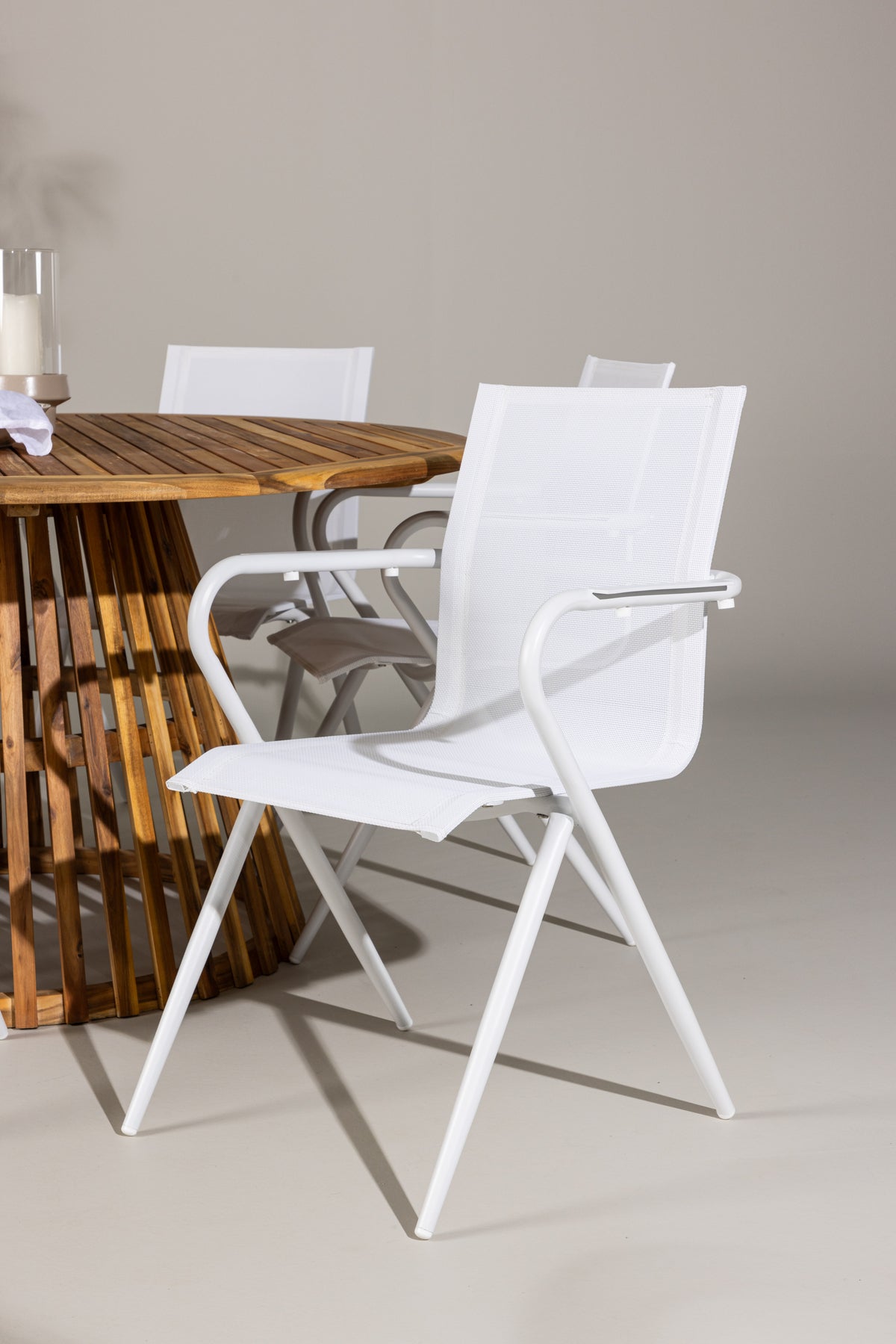 Tucumán Rund Dining Set - Pakke med 5