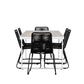 Merlo Rectangular Dining Set - Pakke med 4