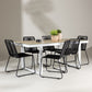 Merlo Rectangular Dining Set - Pakke med 4