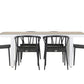 Merlo Rectangular Dining Set - Pakke med 2