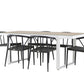 Merlo Rectangular Dining Set - Pakke med 2