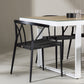 Merlo Rectangular Dining Set - Pakke med 2