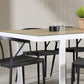 Merlo Rectangular Dining Set - Pakke med 2