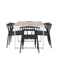 Merlo Rectangular Dining Set - Pakke med 2