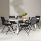 Merlo Rectangular Dining Set - Pakke med 4