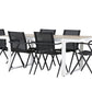 Merlo Rectangular Dining Set - Pakke med 4