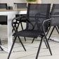 Merlo Rectangular Dining Set - Pakke med 4